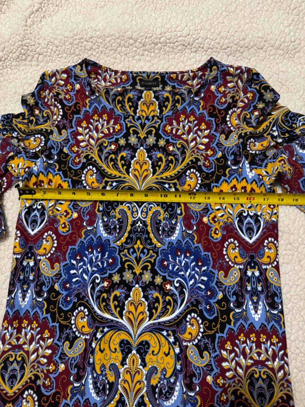 Talbots 3/4 sleeve dress - Picture 2 of 4